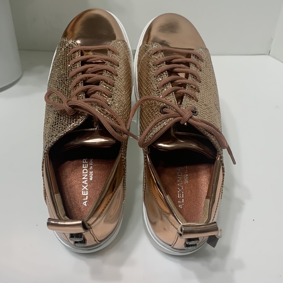 Rose gold sneakers low top EU37 or US7 - Picture 5 of 15